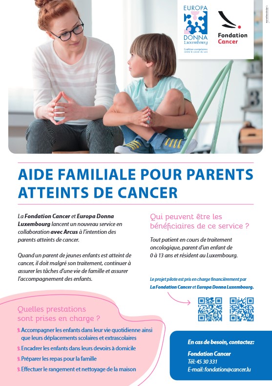Aide familiale pour parents atteints d’un cancer 